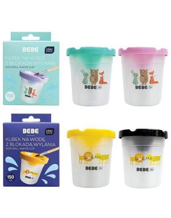 ΔΟΧΕΙΟ INTERDRUK 346247 ΚΑΘΑΡΙΣMOY ΠΙΝΕΛΩΝ BEBE 140ml  Παλέτες - Δοχεία Καθαρισμού