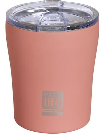 ECOLIFE COFFEE THERMOS 300ml PINK MATTE  Thermosflaschen