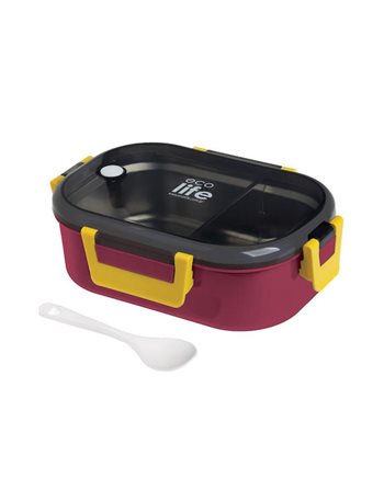 ECOLIFE LUNCH BOX 900ml DEEP ROSE  Brotdosen