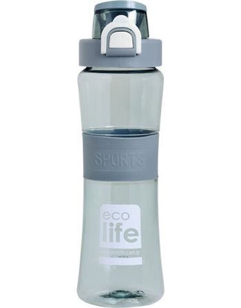 ECOLIFE TRITAN BOTTLE 650ml BLUE GREY  Πλαστικά Παγούρια