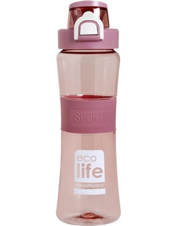 ECOLIFE TRITAN BOTTLE 650ml PINK  Πλαστικά Παγούρια