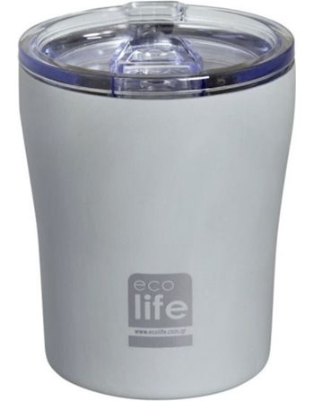 ECOLIFE COFFEE THERMOS 300ml GREY MATTE  Thermosflaschen