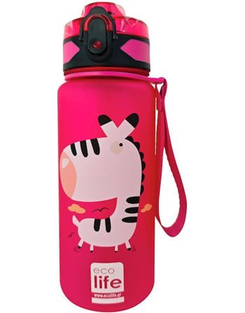ECOLIFE TRITAN BOTTLE 500ml ZEBRA  Πλαστικά Παγούρια