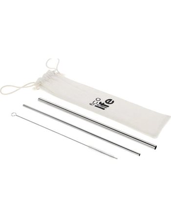ECOLIFE SS STRAWS  Edelstahl-Trinkflaschen