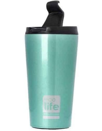 ECOLIFE COFFEE THERMOS 370ml LIGHT BLUE  Παγούρια Θερμός