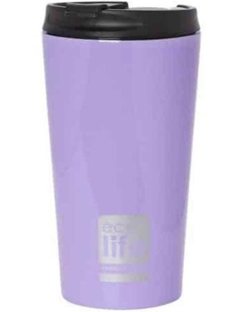 ECOLIFE COFFEE THERMOS 370ml LILAC  Παγούρια Θερμός