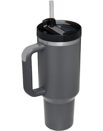 ΜΕΤΑΛΛΙΚΟ ΠΟΤΗΡΙ ΘΕΡΜΟΣ ECOLIFE ΜΕ ΚΑΛΑΜΑΚΙ 900ml JUNIOR GREY  Παγούρια Θερμός