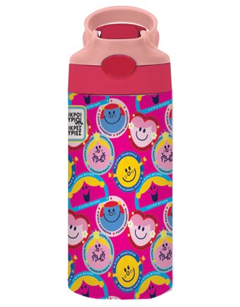 WATER BOTTLE INSULATED - LITTLE MISS 5  Insulated Flasks