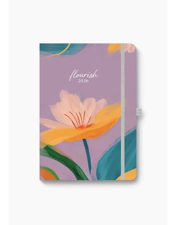 DAILY DIARY 17X25 FREE DREAM FLOURISH  Tageskalender