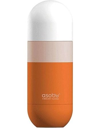 ASOBU ΜΠΟΥΚΑΛΙ ΘΕΡΜΟΣ 420ml PASTEL ORANGE  Insulated Flasks
