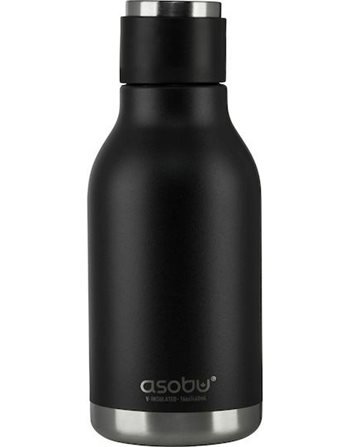 ASOBU ΜΠΟΥΚΑΛΙ ΘΕΡΜΟΣ 460ml BLACK  Παγούρια Θερμός