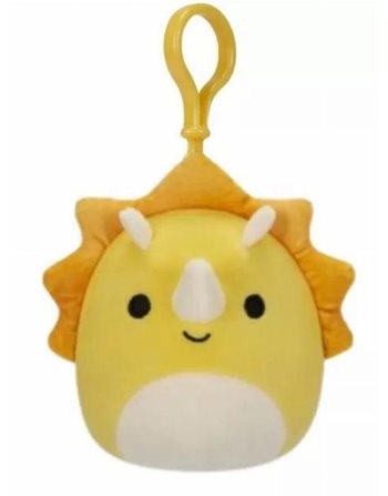 SQUISHMALLOWS KEYCHAIN 9cm LANCASTER THE TRICERATOPS  Plüschtiere