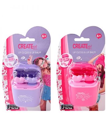 CREATE IT! LIP BALM ΘΗΚΗ ΑΚΟΥΣΤΙΚΩΝ PINK  Παιδικά Καλλυντικά