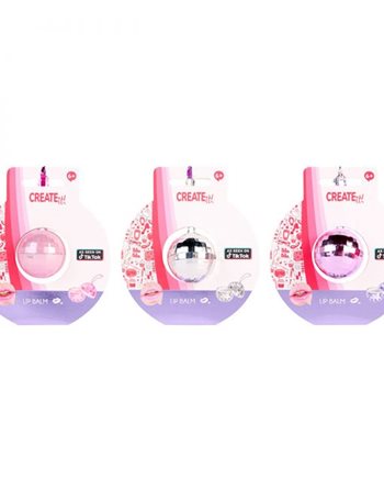 CREATE IT! LIP BALM DISCO BALL SILVER  Kids Makeup Set