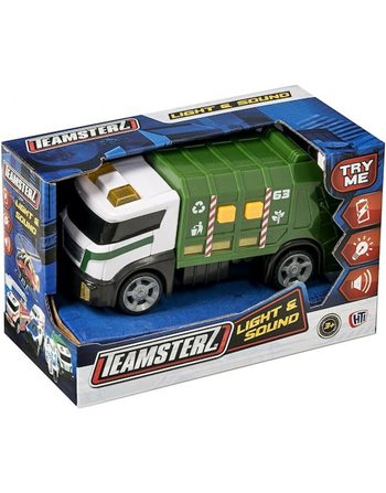 TEAMSTERZ LIGHT AND SOUND VEHICLE GARBAGE TRUCK  Spielzeugautos, Fahrzeuge
