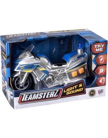 TEAMSTERZ LIGHT AND SOUND VEHICLE POLICE MOTORBIKE  Spielzeugautos, Fahrzeuge