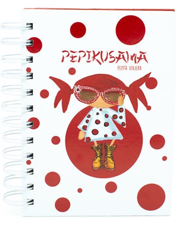 PEPITA SPIRAL NOTEBOOK A6 PEPIKUSAMA  Spiralnotizbücher