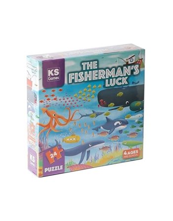 KS PRE-SCHOOL PUZZLE THE FISHERMAN'S LUCK 24pcs  Kinderpuzzles