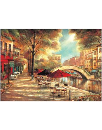 KS PUZZLE ART RIVERWALK CAFE 500pcs  Παζλ Ενηλίκων
