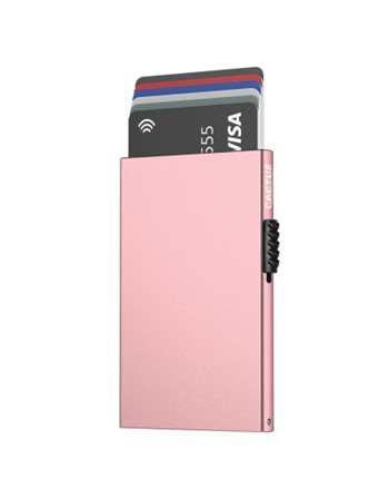CACTUS METAL CARDHOLDER RFID PINK  Credit Card Cases