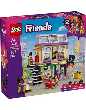 LEGO FRIENDS MUSIC STORE & APARTMENT 42653  Lego