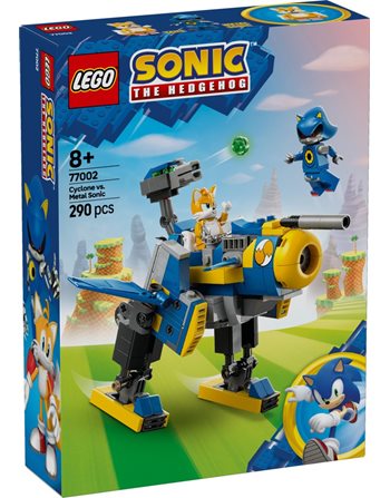 LEGO SONIC CYCLONE VS. METAL SONIC 77002  Lego