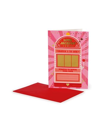 LEGAMI SCRATCH OFF CARD LOVE JACKPOT LOVE AND FRIENDSHIP  Ευχετήριες Κάρτες
