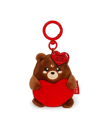 LEGAMI PLUSH KEY RING SUPER SOFT! TINY TEDDY BEAR  Schlüsselanhänger