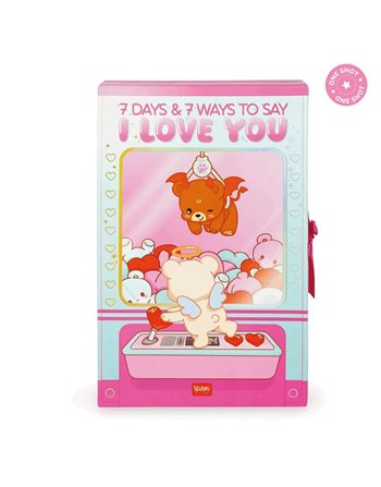 LEGAMI BOX WITH 7 SURPRISES - 7 DAYS, 7 WAYS TO SAY I LOVE YOU  Ευχετήριες Κάρτες