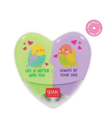 LEGAMI 2-IN-1 HIGHLIGHTER - SECRET HTS I LOVE YOU MULTICOLOR INK  Μαρκαδόροι Υπογράμμισης