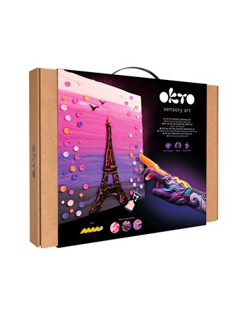 OKTO DIY 3D PAINTING CREATIVE SET PARIS  Malerei