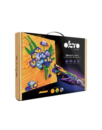 OKTO DIY 3D PAINTING CREATIVE SET VINCENT VAN GOGH LES IRIS  Malerei