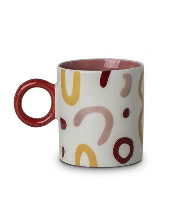 MUG MOOD FLOW NEW BONE 450ml COLORFUL 07-35105  Mugs