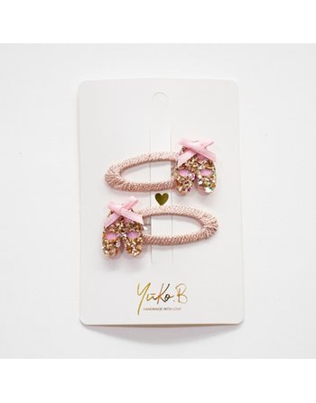 ΚΟΚΑΛΑΚΙΑ ΜΕ ΚΛΙΠ ΜΑΛΛΙΩΝ YUKO.B PARIS COLLECTION - BALLET  Fashion