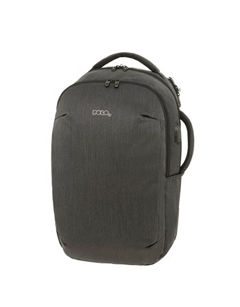 POLO ΣΑΚΙΔΙΟ STRIC CHARCOAL - ΑΝΘΡΑΚΙ (902021-2100)  Τσάντες Επαγγελματικές
