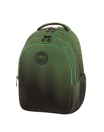 POLO BACKPACK FOCUS BLACK/GREEN GRADIENT (901078-8418)  Rucksäcke