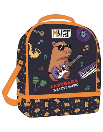 ΤΣΑΝΤΑΚΙ ΦΑΓΗΤΟΥ MUST TEAM 22x16x28 ΙΣΟΘΕΡΜΙΚΟ CAPYBARA  Lunchtaschen