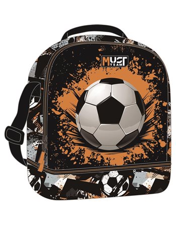 ΤΣΑΝΤΑΚΙ ΦΑΓΗΤΟΥ MUST TEAM 22x16x28 ΙΣΟΘΕΡΜΙΚΟ NEVER GIVE UP  Lunchtaschen
