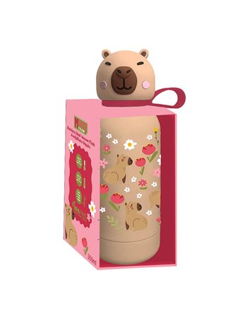 ΠΑΓΟΥΡΙ ΑΝΟΞΕΙΔΩΤΟ ΘΕΡΜΟΣ 500ML MUST TEAM CAPYBARA  Edelstahl-Trinkflaschen
