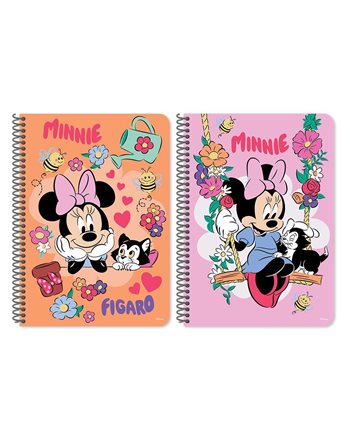 ΤΕΤΡΑΔΙO ΣΠΙΡΑΛ 17x25 2ΘΕΜ 60Φ MINNIE 2ΣΧ  Spiralnotizbücher