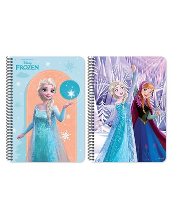 ΤΕΤΡΑΔΙO ΣΠΙΡΑΛ 17x25 2ΘΕΜ 60Φ FROZEN 2ΣΧ  Spiralnotizbücher