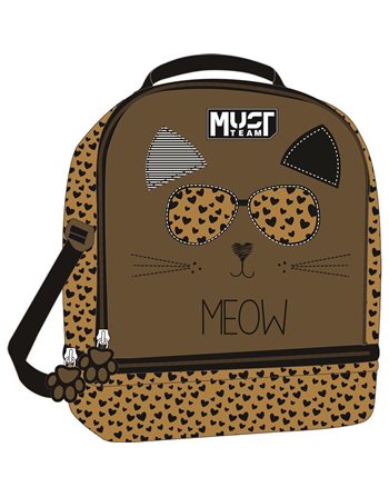 ΤΣΑΝΤΑΚΙ ΦΑΓΗΤΟΥ MUST TEAM 22x16x28 ΙΣΟΘΕΡΜΙΚΟ MEOW  Lunchtaschen