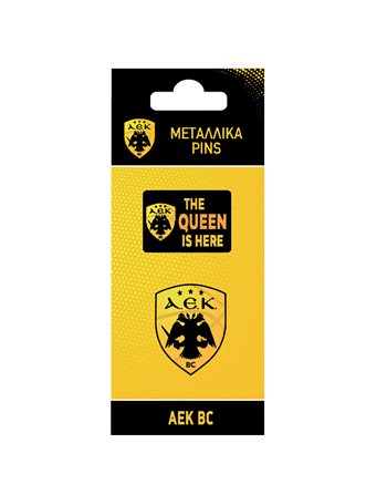 PINS ΜΕΤΑΛΛΙΚΑ ΑΕΚ ΜΠΑΣΚΕΤ 1  Κονκάρδες