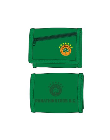 WALLET PAO BASKETBALL 1 GREEN  Geldbörsen