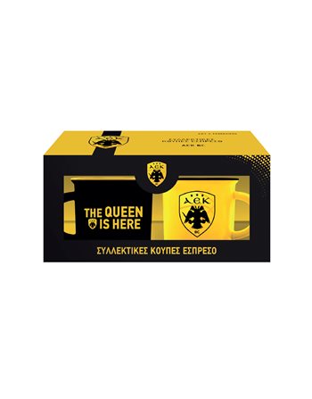 SET ESPRESSO MUGS AEK BASKETBAL 1  Tassen