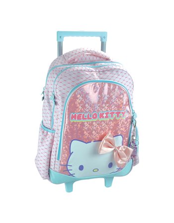 GIM TROLLEY BAG HELLO KITTY CUPCAKE  Grundschul-Trolley