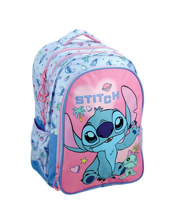GIM ΤΣΑΝΤΑ ΔΗΜΟΤΙΚΟΥ ΟΒΑΛ STITCH SCRAPBOOK  Σακίδια Δημοτικού