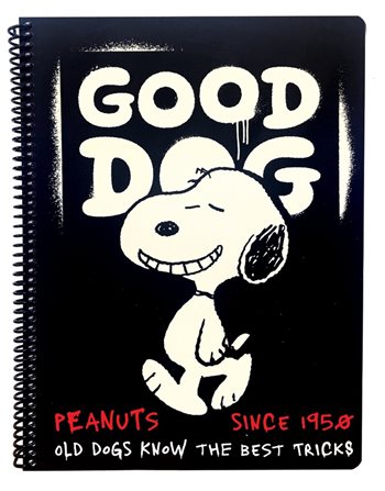 BMU ΤΕΤΡΑΔΙΟ Α4 ΣΠΙΡΑΛ 2Θ PEANUTS GOOD DOG  Τετράδια Σπιράλ