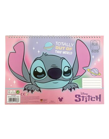 GIM SKETCH BOOK 23x33 40sh+STICKERS STITCH  Malblöcke