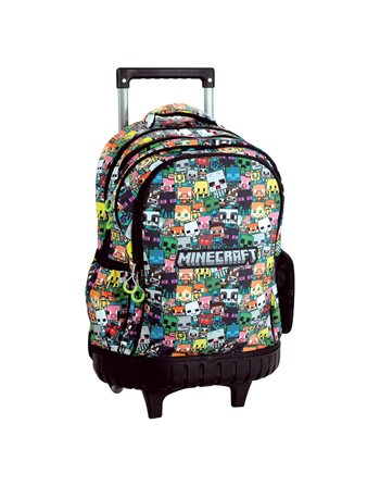 GIM TROLLEY BAG MINECRAFT CHIBI  Trolley Bags - Elementary